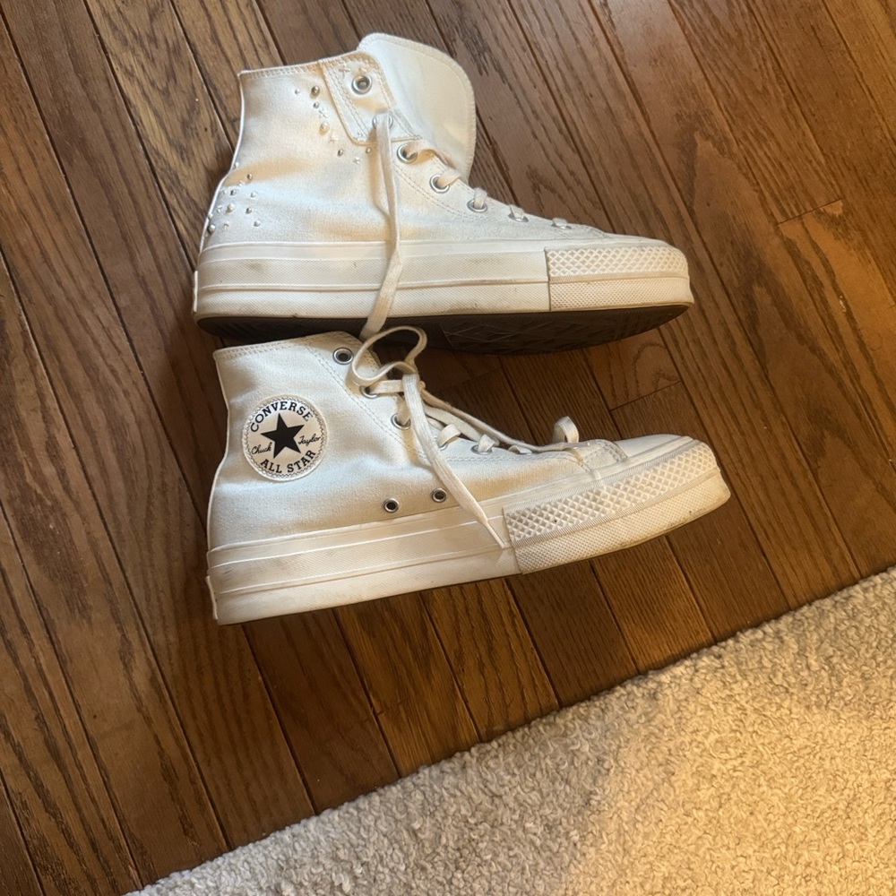 Converse Platform White High-Tops